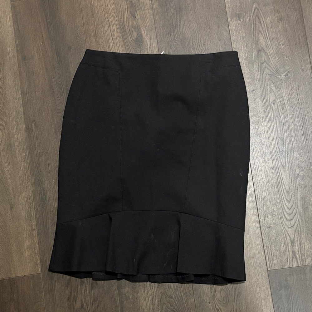 White House Black Market Black Pencil Skirt